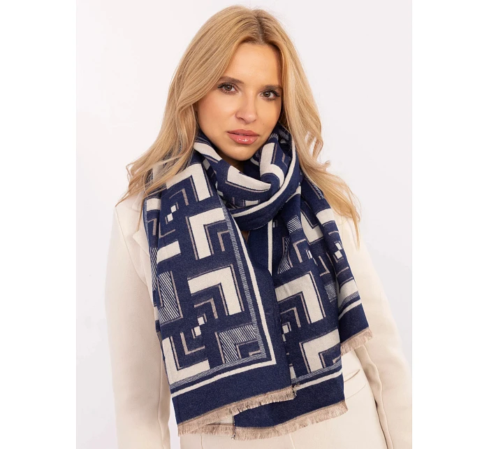 Šála AT SZ 23158.32 modro-bílá - FPrice Šála AT SZ 23158.32 modro-bílá - FPrice