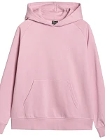 Dámská mikina W 4FWMM00TSWSF1764 56S starorůžová - 4F