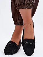 Dámské mokasíny 6358 černé - Sweet Shoes