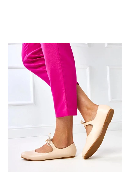 Balerinky model 22186924 krémové - Solea Balerinky model 22186924 krémové - Solea