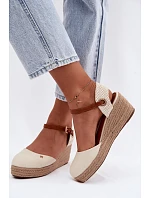 Dámské sandály Wrangler 20261087-99Q béžové