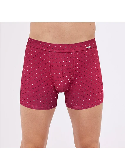 Pánské boxerky 904/136 S-2XL vínové - Cornette