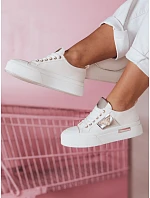 Dámské tenisky na platformě TRENDIS ZY0703 bílé - FashionStreet Dámské tenisky na platformě TRENDIS ZY0703 bílé - FashionStreet
