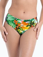 Dámské plavkové kalhotky Mira Bottom kalhotky 8415-0 zelená/květy - Anita Classix