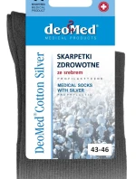 Ponožky DEOMED COTTON SILVER