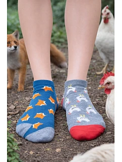 SOXO DOBRÉ VĚCI NOHY SE NEDAJÍ SPÁROVAT - LIŠKY A SLEPICE