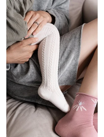 RAJSTOPY DZIEWCZĘCE WZOROWANE  071 model 18940237 - Steven