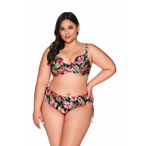 PLAVKOVÁ PODPRSENKA SK 218 FLORAL