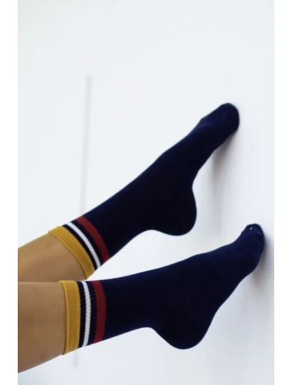 PRUHOVANÉ DÁMSKÉ PONOŽKY S PROUŽKY 1313.001