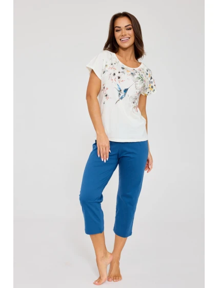 DÁMSKÉ PYŽAMO KR 369/345 FLORIS DÁMSKÉ PYŽAMO KR 369/345 FLORIS