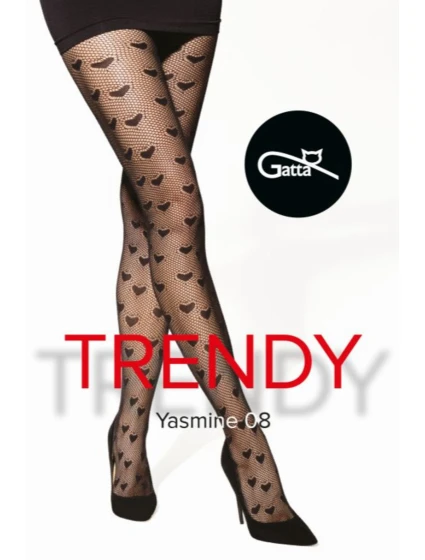 YASMINE - 08 SÍŤOVANÉ PUNČOCHÁČE YASMINE - 08 SÍŤOVANÉ PUNČOCHÁČE