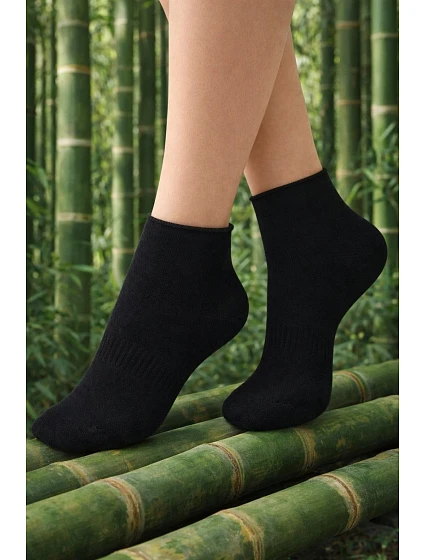 Hladké ponožky 6-11 let bambusové Hladké ponožky 6-11 let bambusové
