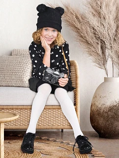 Dívčí 3D punčocháče z mikrovlákna Nadja Junior DR2315