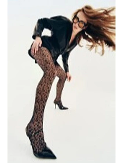 Tenké punčocháče - vzor LEONIA-5 Tenké punčocháče - vzor LEONIA-5