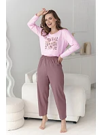 3632 DÁMSKÉ DLOUHÉ PYŽAMO SOLENE M–XL 3632 DÁMSKÉ DLOUHÉ PYŽAMO SOLENE M–XL
