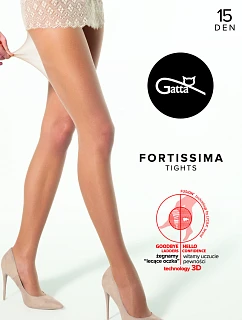 FORTISSIMA – Hladké punčocháče 3D VÝPRODEJ
