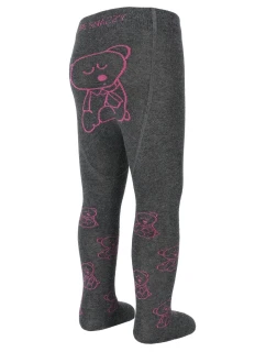 RAJSTOPY KOMPUTEROWE 3 X ABS DZIEWCZĘCE 80-86 BRĄZ 80-86