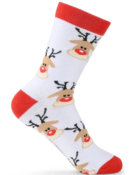 DÁMSKÉ VÁNOČNÍ PONOŽKY SKCH01 DÁMSKÉ VÁNOČNÍ PONOŽKY SKCH01