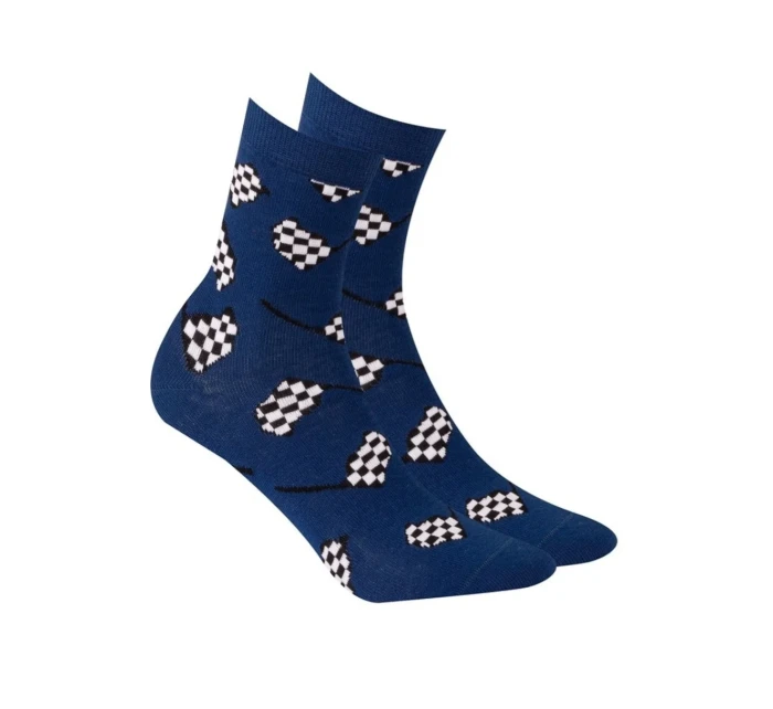 CHLAPECKÉ VZOROVANÉ PONOŽKY 2-6 LET NAVY 21-23 CHLAPECKÉ VZOROVANÉ PONOŽKY 2-6 LET NAVY 21-23