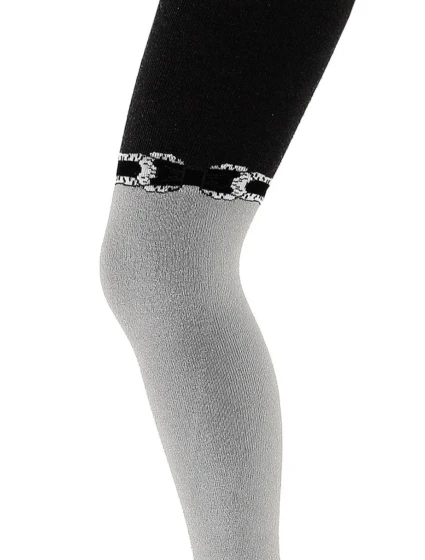 "ANTOLA - PUNČOCHÁČE 6-11 LET, VZOROVANÉ S LUREXEM" ŠEDÁ 18 152-158