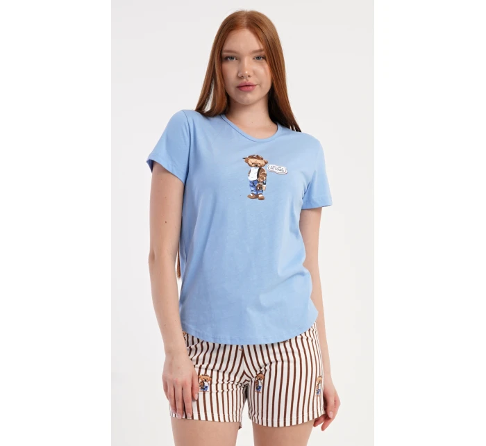 Dámské pyžamo šortky Bear Dámské pyžamo šortky Bear