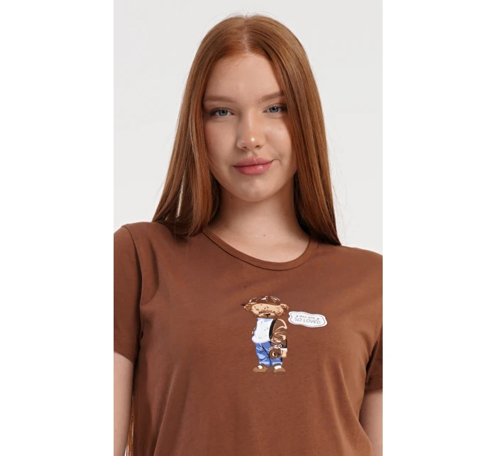 Dámské pyžamo šortky Bear Dámské pyžamo šortky Bear