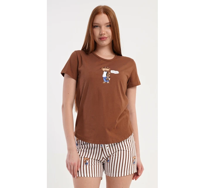 Dámské pyžamo šortky Bear Dámské pyžamo šortky Bear