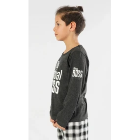 Dětské pyžamo dlouhé Actual boss - chlapecké