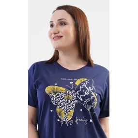 Dámská noční košile s krátkým rukávem Melanie