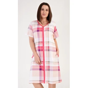 Dámské domácí šaty s tříčtvrtečním rukávem Catherine