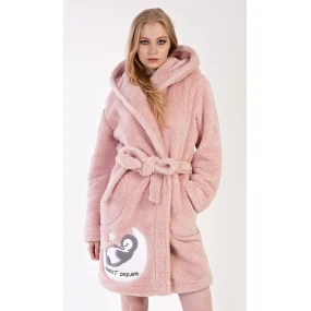 Dámský župan krátký s kapucí Sweet model 19162739 - Vienetta