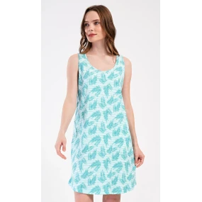 Dámská noční košile na ramínka model 21077365 - Vienetta Dámská noční košile na ramínka model 21077365 - Vienetta