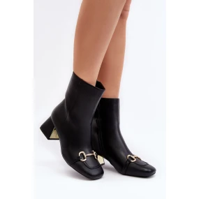 Boty na podpatku model 190448 Step in style Boty na podpatku model 190448 Step in style