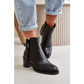 Boty na podpatku model 199075 Step in style Boty na podpatku model 199075 Step in style