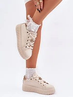Sportovní boty na platformě model 206838 Step in style