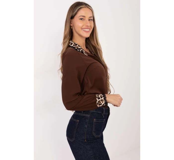 Košile s dlouhým rukávem model 221990 Italy Moda Košile s dlouhým rukávem model 221990 Italy Moda