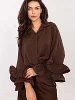 Košile s dlouhým rukávem model 222149 Italy Moda