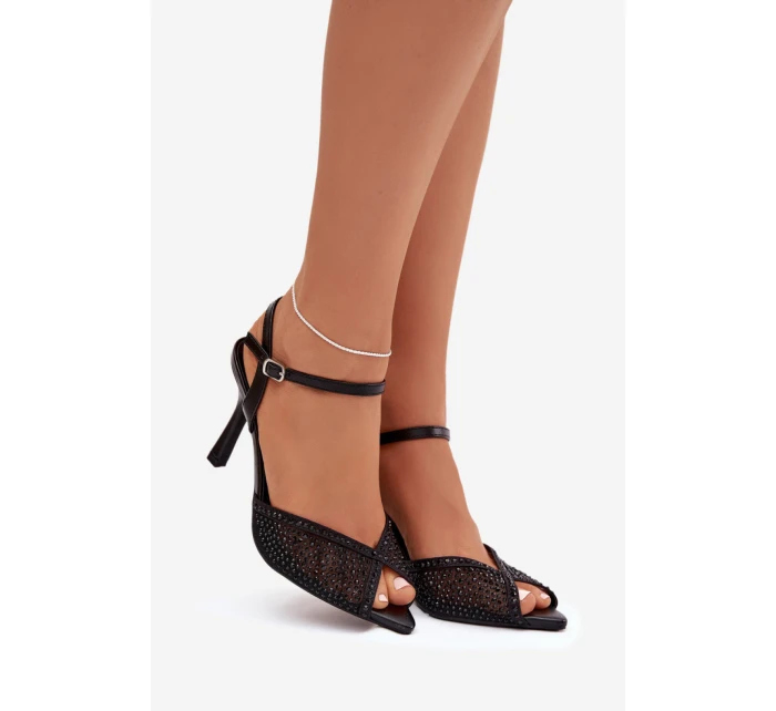 Sandály na podpatku model 222732 Step in style Sandály na podpatku model 222732 Step in style