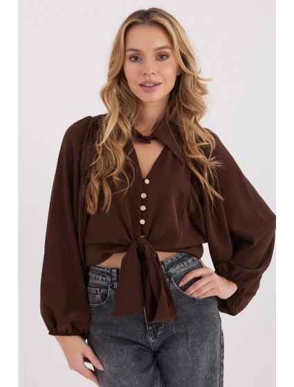 Košile s dlouhým rukávem model 223171 Italy Moda Košile s dlouhým rukávem model 223171 Italy Moda