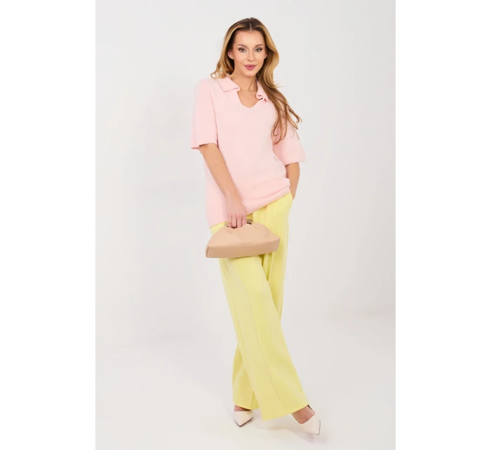 Svetr s krátkým rukávem model 224866 Italy Moda Svetr s krátkým rukávem model 224866 Italy Moda