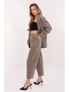 Kordové kalhoty model 225000 Rue Paris