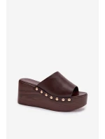 Pantofle model 225130 Step in style Pantofle model 225130 Step in style