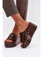 Pantofle model 225130 Step in style Pantofle model 225130 Step in style