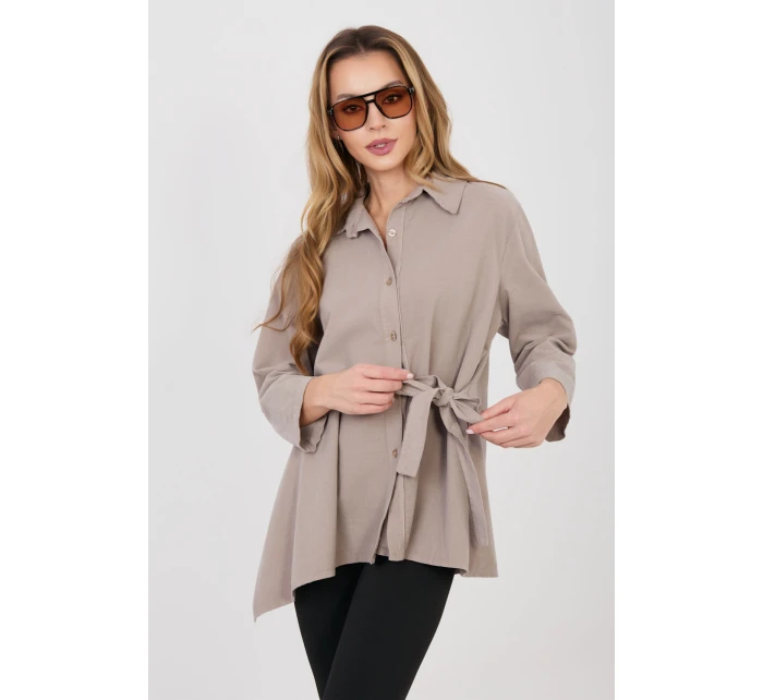 Košile s dlouhým rukávem model 225421 Rue Paris Košile s dlouhým rukávem model 225421 Rue Paris