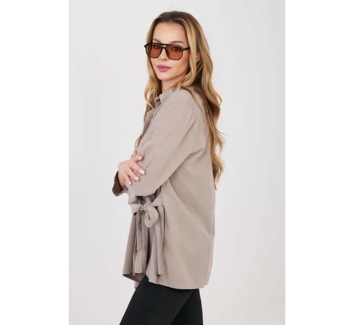 Košile s dlouhým rukávem model 225421 Rue Paris Košile s dlouhým rukávem model 225421 Rue Paris