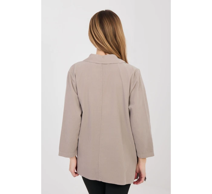 Košile s dlouhým rukávem model 225421 Rue Paris Košile s dlouhým rukávem model 225421 Rue Paris