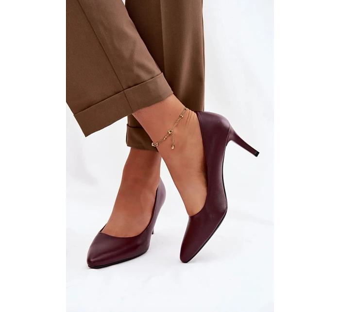 Lodičky na jehlovém podpatku model 226322 Step in style Lodičky na jehlovém podpatku model 226322 Step in style