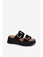 ~Klapki na platformie model 226359 Step in style