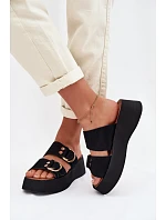 ~Klapki na platformie model 226359 Step in style