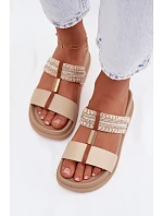 Klapky na platformě model 226369 Step in style